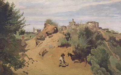Jean Baptiste Camille  Corot Le chevrier de Genzano (mk11) oil painting image